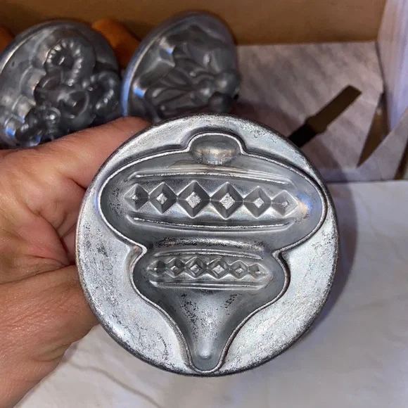 New Nordic Ware Holiday Christmas Cookie Stamp,3 Piece Set